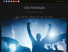 Tablet Screenshot of jonfinnigan.com